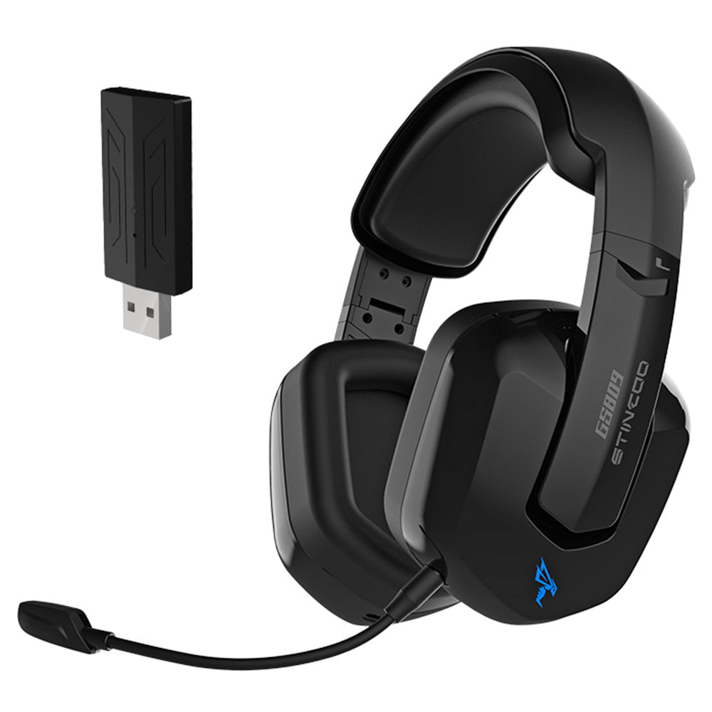 SOMIC GS809 Gaming Headset 2.4G Wireless Bluetooth Headphone Ultra-low Latency Earphone with Mic Support 3.5mm Audio Wired Connection SOMIC GS809 Gaming Headset 2.4G Wireless Bluetooth Headphone Ultra-low Latency Earphone with Mic Support 3.5mm Audio Wired Connection